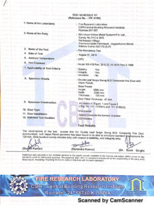 CBRI Certificate